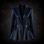 Cathedral Waist Jacket - Midnight Indigo Blue