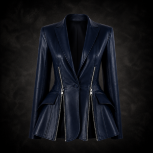Cathedral Waist Jacket - Midnight Indigo Blue