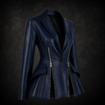 Cathedral Waist Jacket - Midnight Indigo Blue