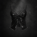 Nebula Iridescent Twist Flyaway Cami - Liquid Obsidian