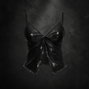 Nebula Iridescent Twist Flyaway Cami - Liquid Obsidian